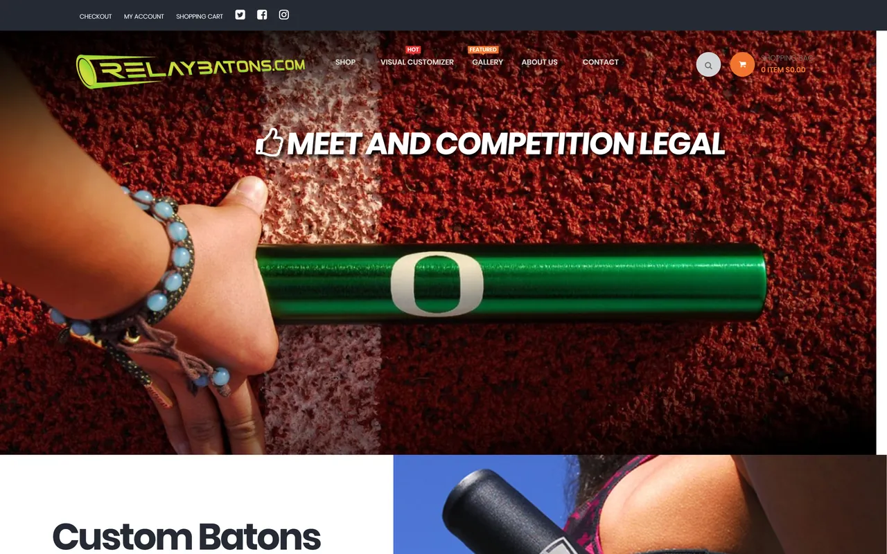 relaybatons.com 首頁（2019）